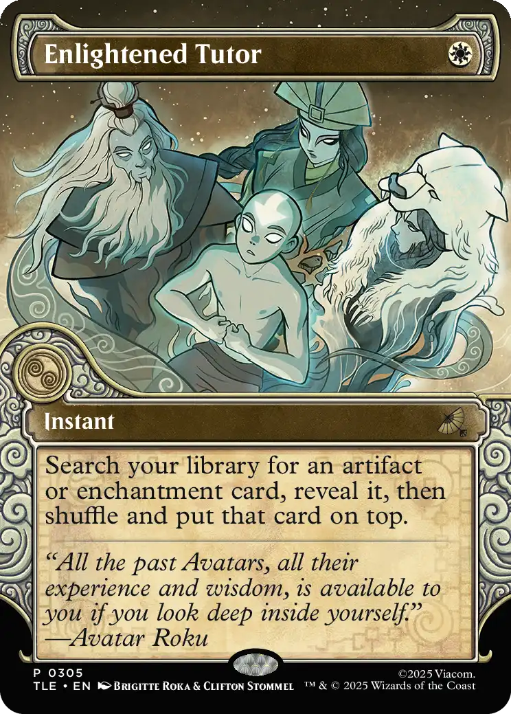 悟りの教示者／Enlightened Tutor - MTGフレーバーテキストwiki